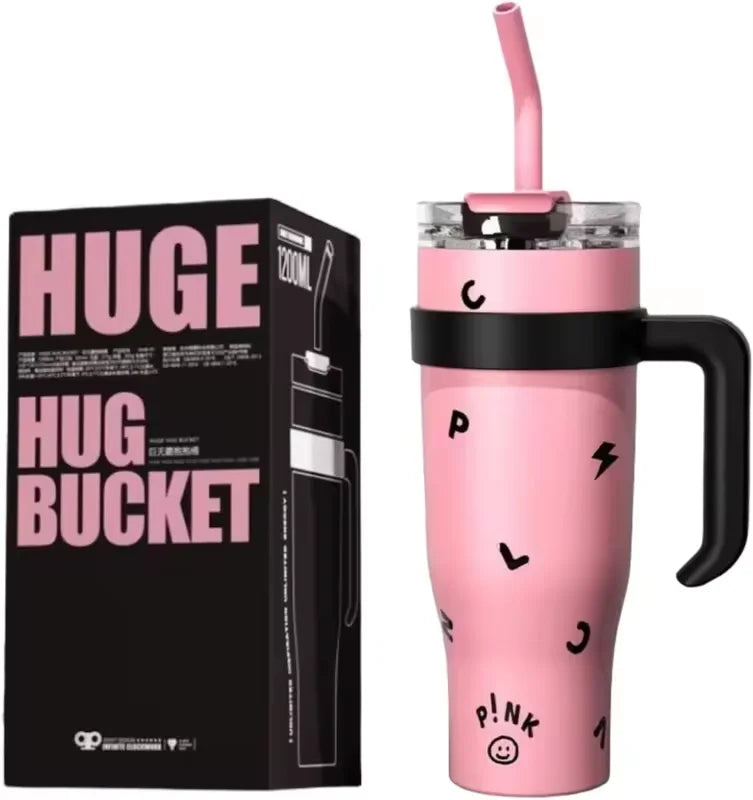 Embossed Flower 40OZ